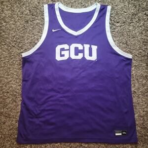 Grand Canyon University Lopes Blank Purple Basketball Jersey - Nike - 3XL GCU
